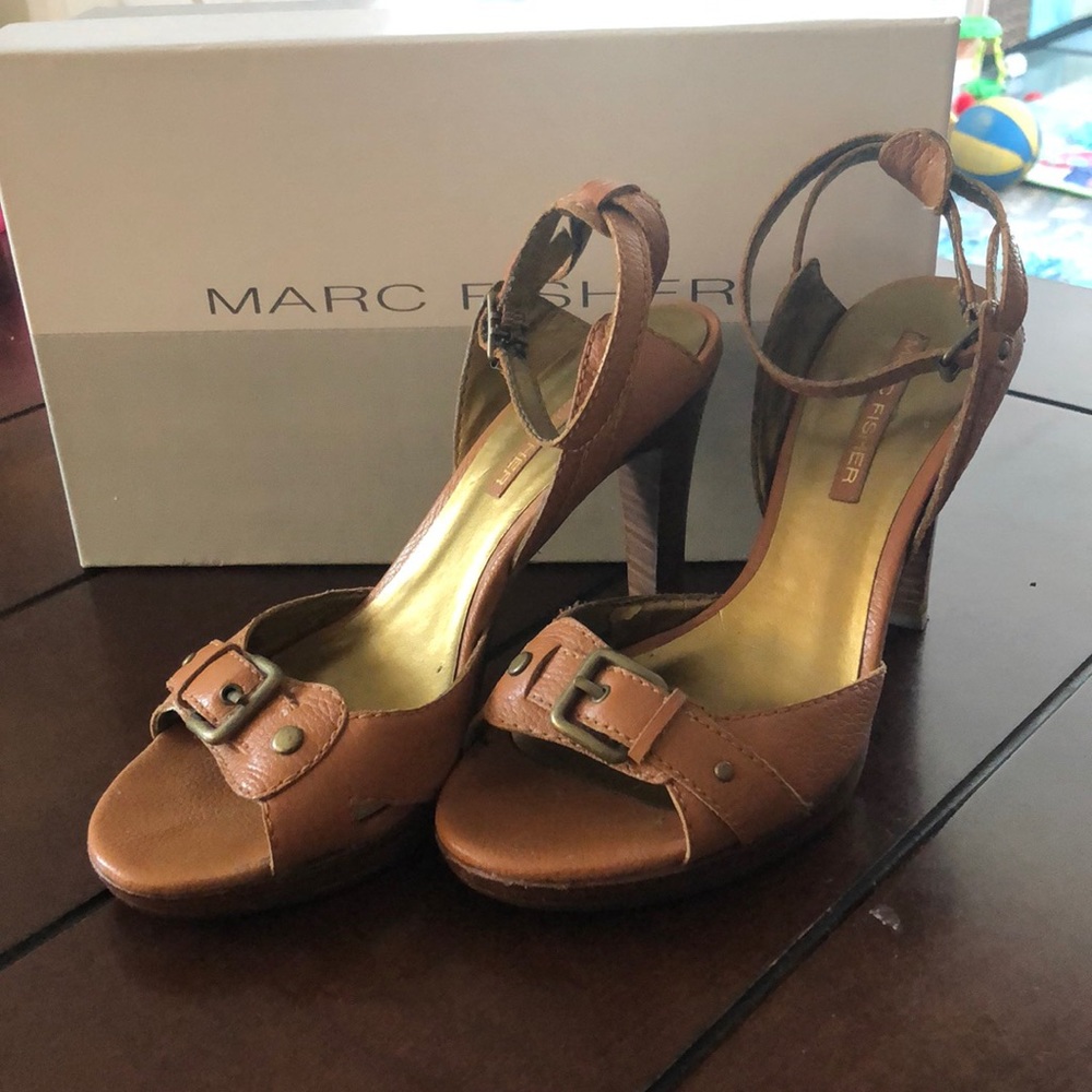 Marc Fisher Leather Sandals